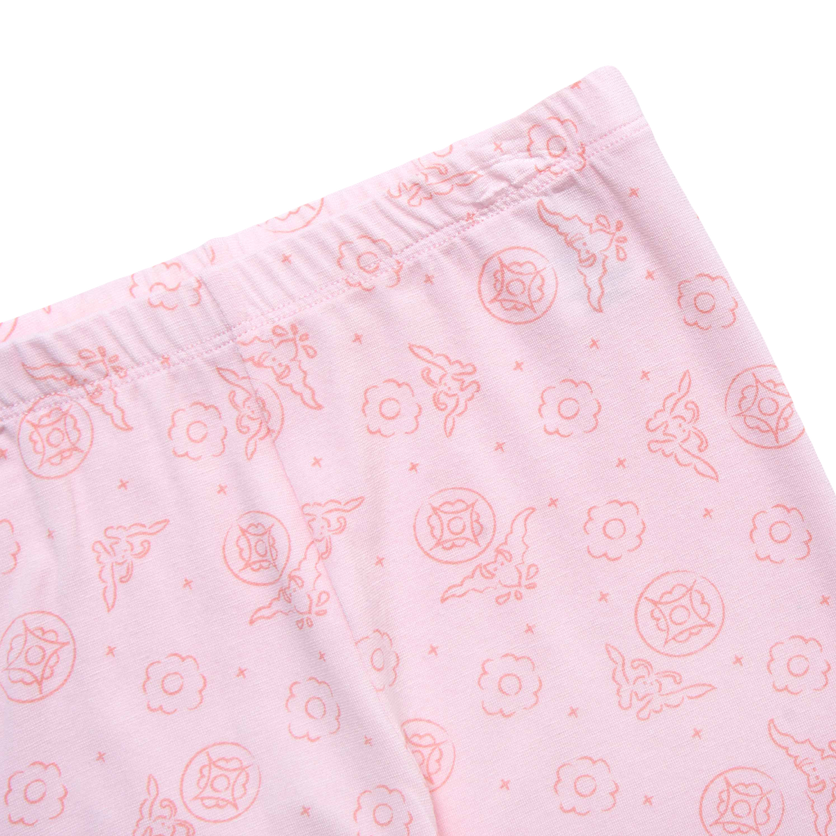 <tc>Kids cooling feeling pants with bat print  (light coral)</tc>