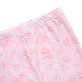 <tc>Kids cooling feeling pants with bat print  (light coral)</tc>