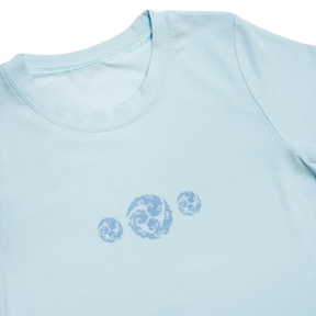 <tc>Kids cooling feeling Short Sleeve T-Shirt with flower print (green)</tc>