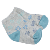 Five poisons to avoid evil and twist gray baby socks