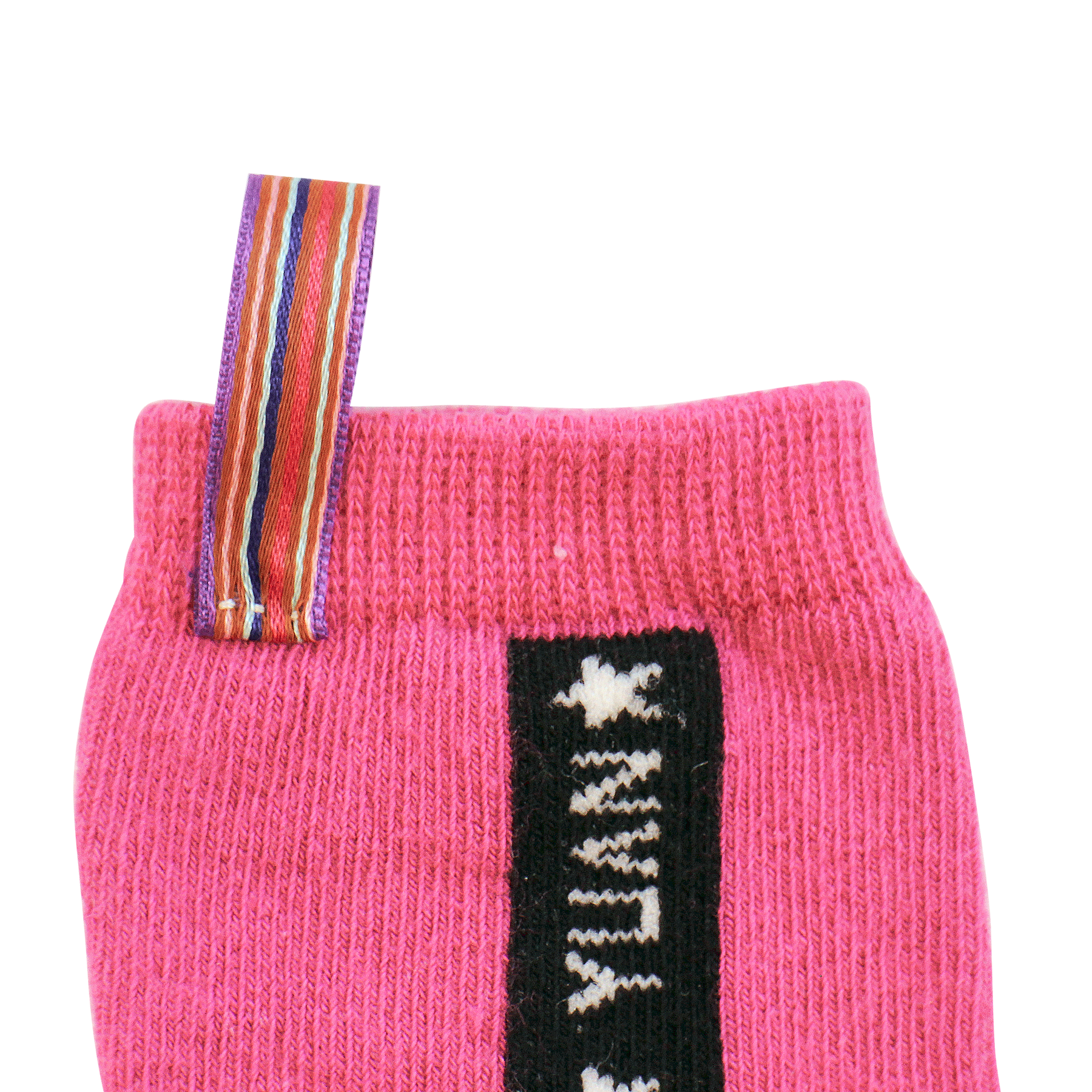 YUAN logo kids socks