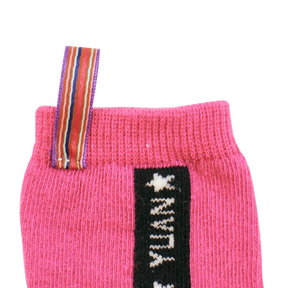 YUAN logo kids socks