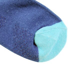 Royal blue kids good fortune mid-length socks