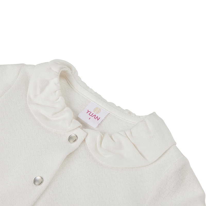 Ivory baby button down shirt