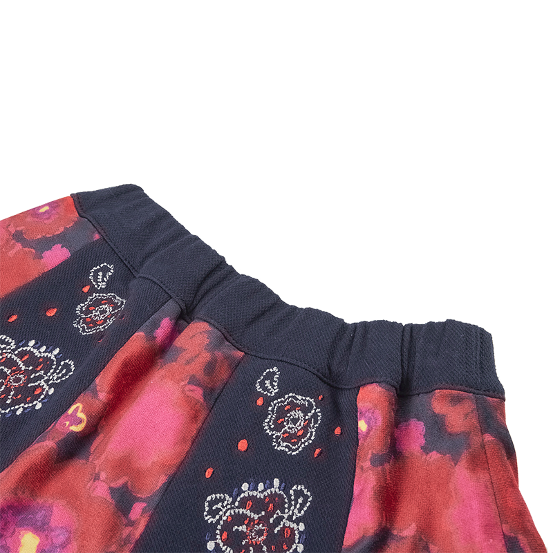 Azalea print skirt