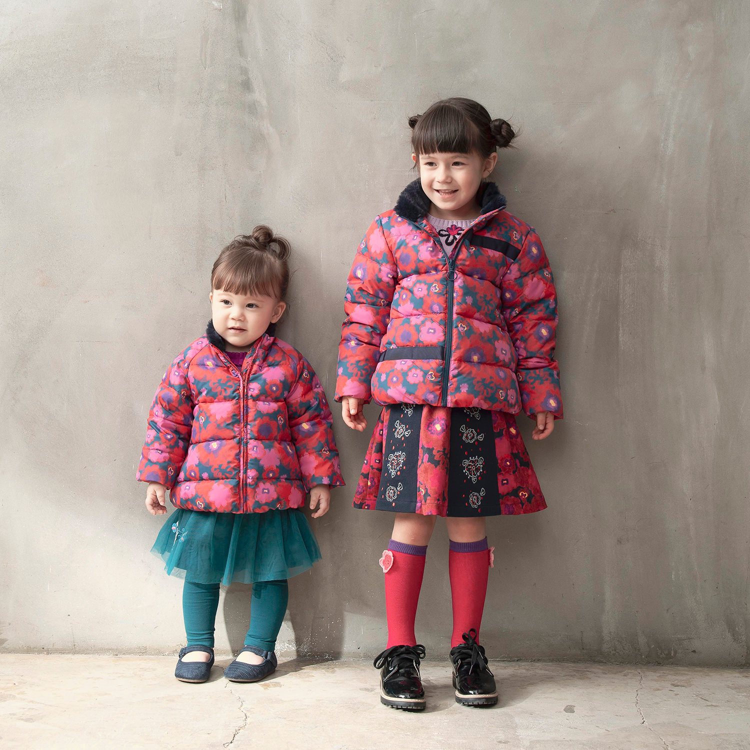 Ma Sakura Magenta Kid's Down Jacket