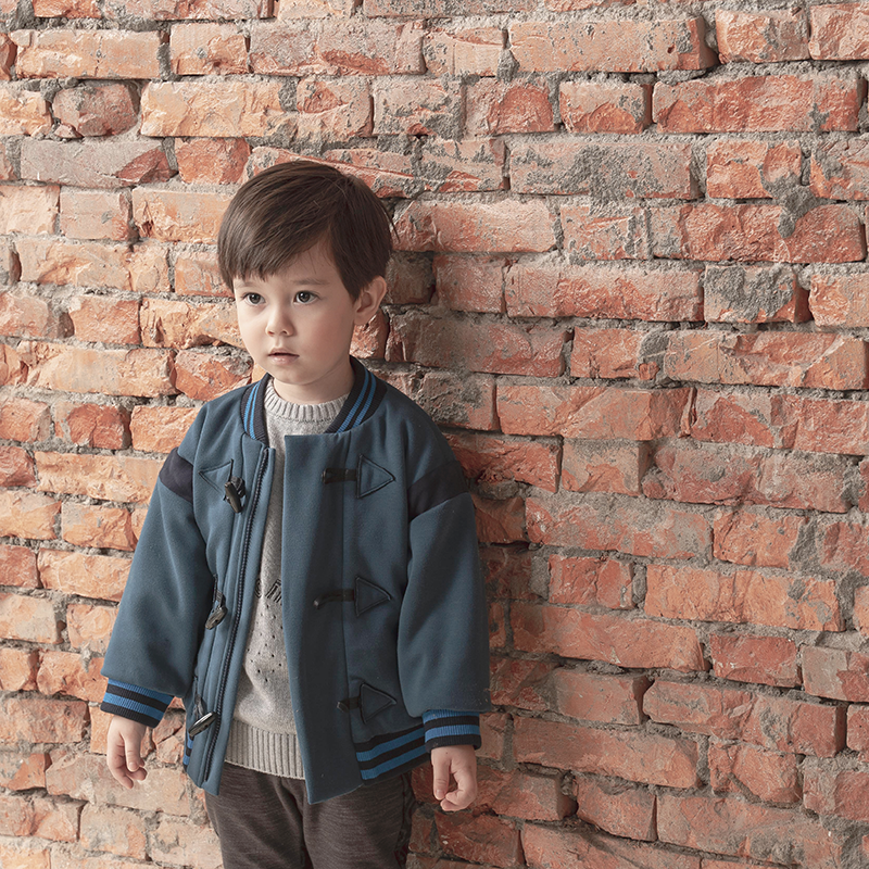 Turkish blue kids coat