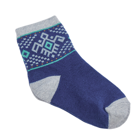 <tc>Royal blue short socks</tc>