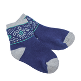 <tc>Royal blue short socks</tc>