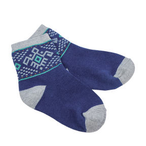 <tc>Royal blue short socks</tc>