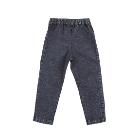 Kids denim with "as-you-wish" cloud motif