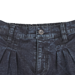 Kids denim with "as-you-wish" cloud motif