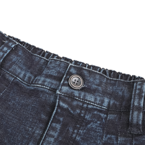 Kids denim with "as-you-wish" cloud motif