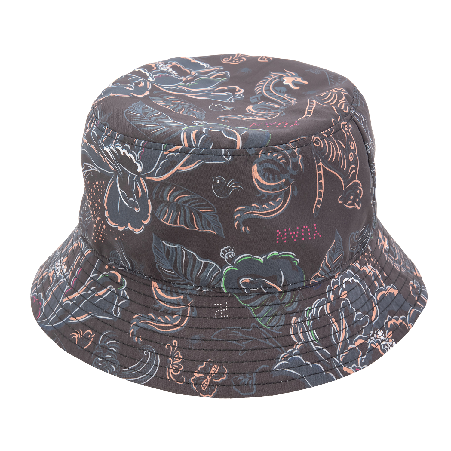 YUAN online exclusive reversible adult "beast wishes" bucket hat