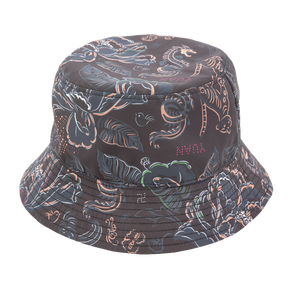 YUAN online exclusive reversible adult "beast wishes" bucket hat