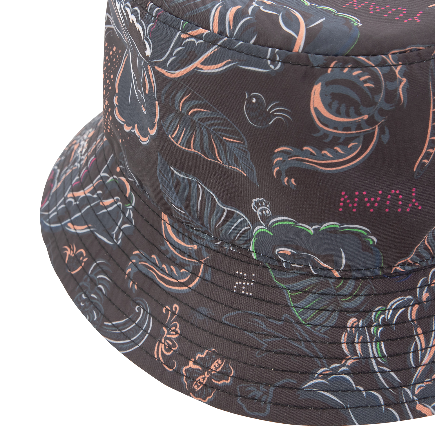 YUAN online exclusive reversible adult "beast wishes" bucket hat