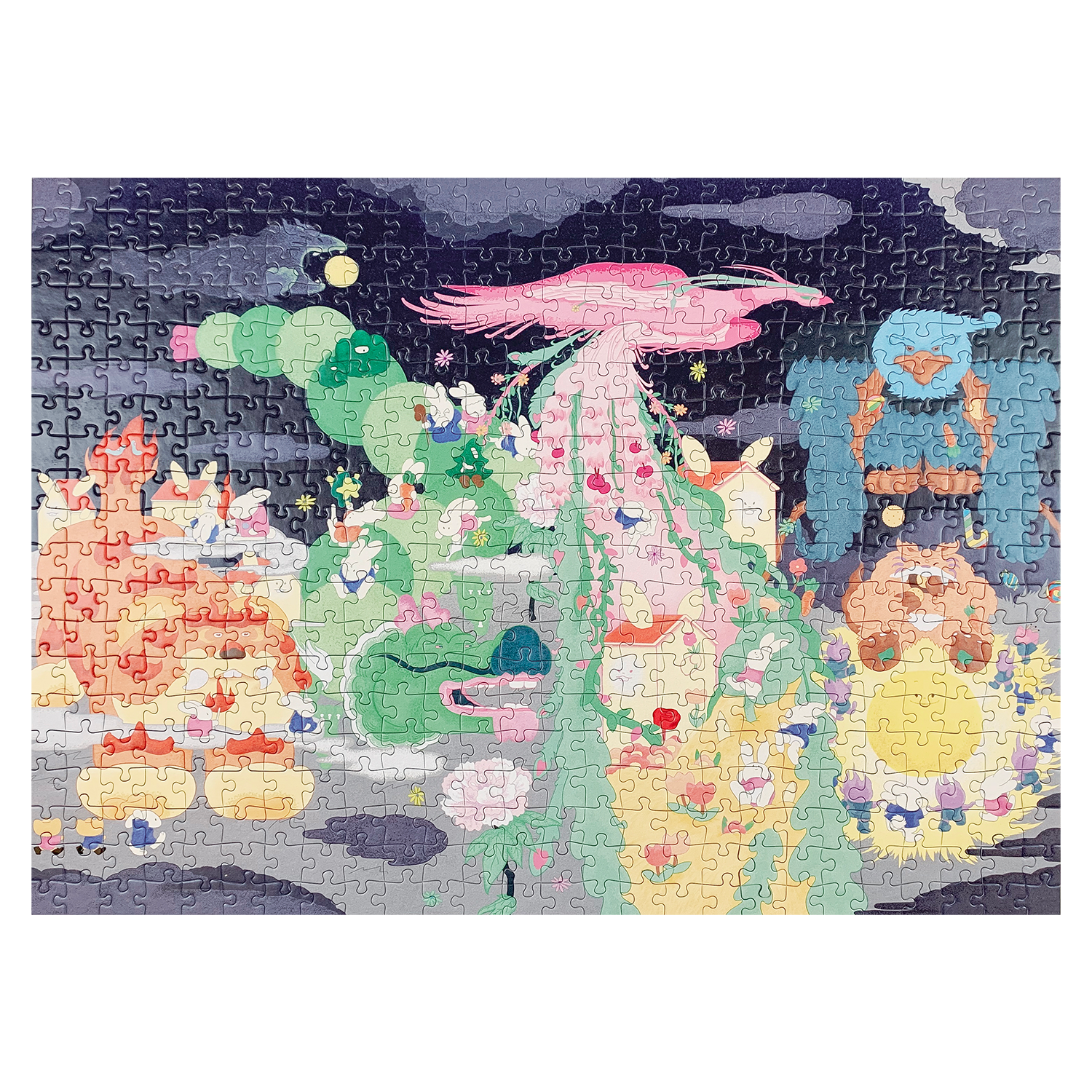 <tc>YUAN online exclusive "beast wishes" puzzle 520 pieces</tc>