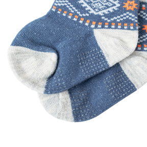 Dark blue equestrian baby socks