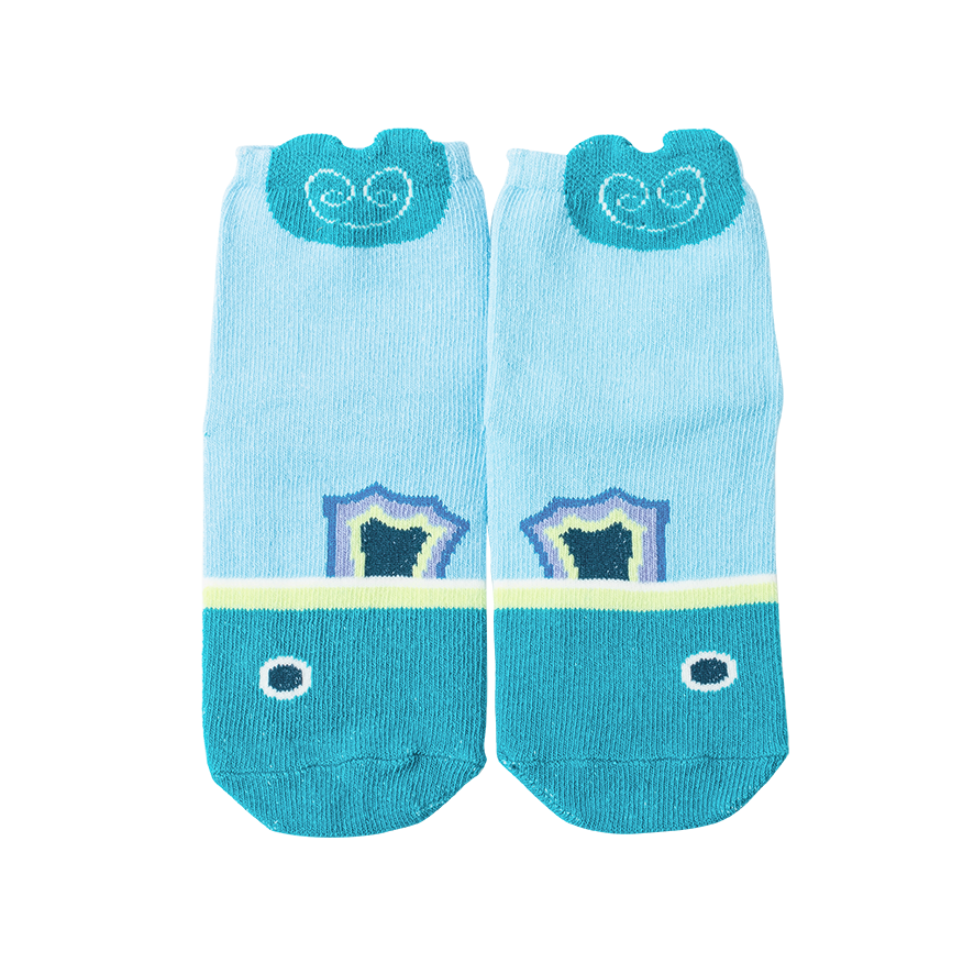 錦鯉游湖藍寶寶襪